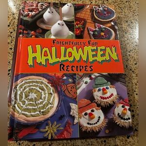 Halloween Recipes Cookbook — Orange Cover